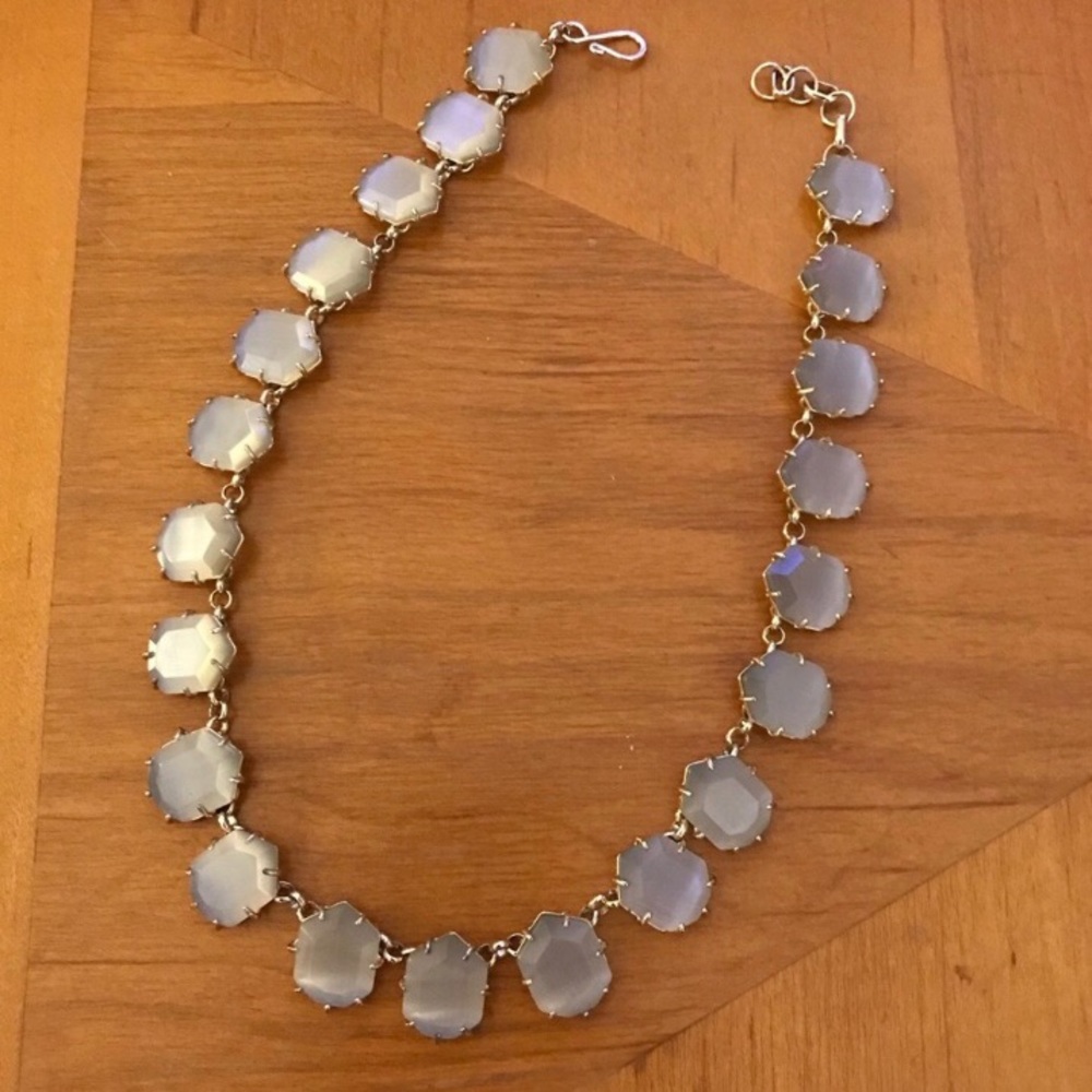 RELIST! Kendra Scott Sam Statement Slate Necklace